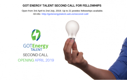 Got Energy Talent second call for fellowships is open – Applications until 2nd July!